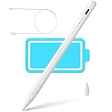 Stylus Pen for iPad 2018-2023, 2X Fast Charge Pencil 2nd Generation, Tilt Sensitivity and Palm...