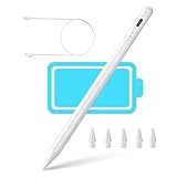 Stylus Pen for iPad 2018-2024, 2X Fast Charge Pencil 2nd Generation, Tilt Sensitivity and Palm...