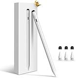 iPad Apple Pencil 9th&10th Generation, 13 mins Fast Charge Stylus Pen for iPad, Palm Rejection, Tilt...