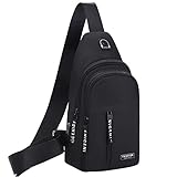 Todays Deals in Clearance, Sling Bag for Women Men, Crossbody Bags, Chest Bag, Sling Backpack with...