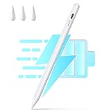 JAMJAKE Stylus Pen for iPad 2018-2025, 10 Mins Fast Charge with Tilt Sensitivity & Palm Rejection,...