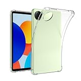 SZLONKOU Tablet Clear Flexible Case for Xiaomi Redmi Pad SE 8.7''(2024 Release),Ultra Slim TPU Soft...