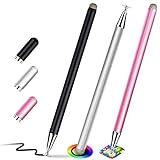 Stylus Pen for Touch Screen (3 Pack Two Way High Sensitivity) Universal Capacitive Pen for iPad...