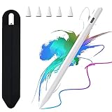 Stylus Pen for iPad with 15mins Fast Charging, Palm Rejection, Active Pencil Compatible with Apple...