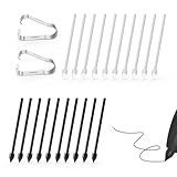 SSS·GRGB 20 PCS Tips/Nibs Replacement for Samsung Galaxy Tab S9/S9FE+/S9 Ultra, S8/S8+/S8 Ultra,...