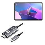 BoxWave Cable Compatible with Lenovo Tab P11 Pro (2nd Gen) - SmartDisplay Cable - USB Type-C to HDMI...