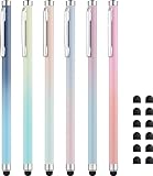 Stylus Pens for Touch Screens, Linfanc 6 Pack Stylus Pens for iPad High Sensitivity and Precision...