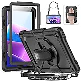 HXCASEAC for Lenovo Tab M10 Plus 3rd Gen Case 10.6 Inch with Screen Protector / 360 Rotating Hand...